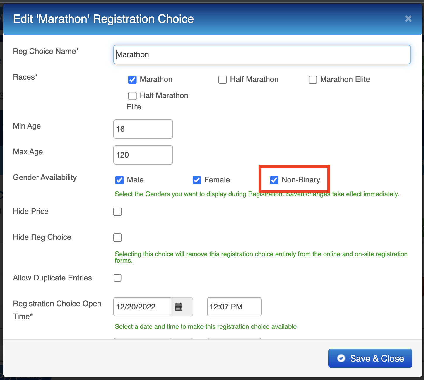 NonBinary Gender Brackets, Scoring, And More!